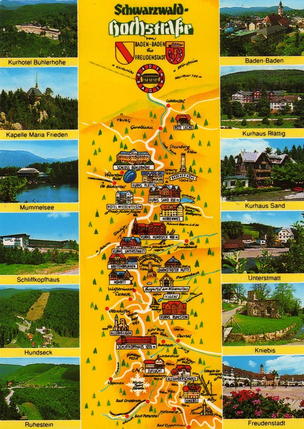 black forest attractions map